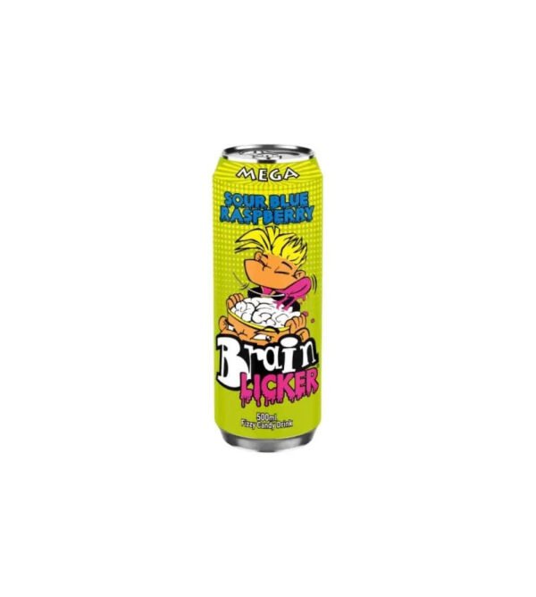 Brain Licker Sour Blue Raspberry (12 x 500ml)
