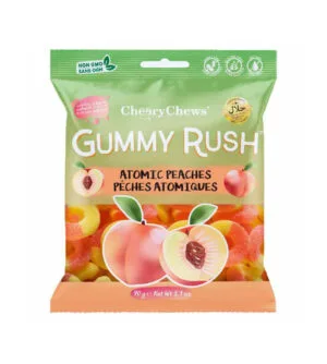 Gummy Rush Atomic Peaches (12 x 90g)