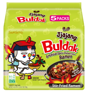 Samyang Buldak Jjajang Ramen (5 x 140g)