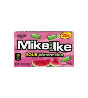 Mike And Ike Mini Sour Watermelon (24 x 22g)