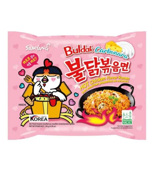 Samyang Buldak Carbonara Ramen (5 x 140g)