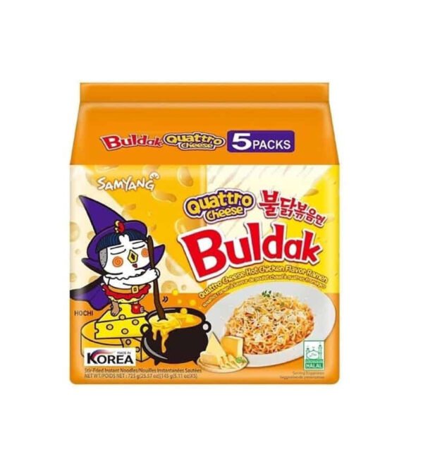 Samyang Buldak Cheese Ramen (5 x 140g)