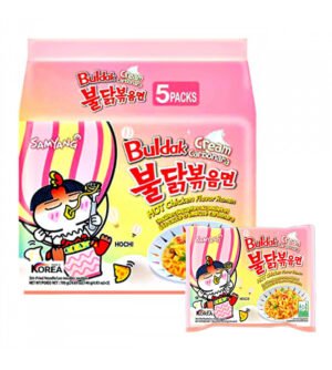 Samyang Buldak Cream Carbonara Ramen (5 x 140g)