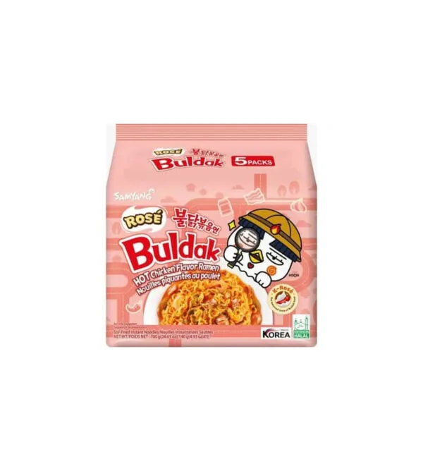 Samyang Buldak Rose Ramen (5 x 140g)