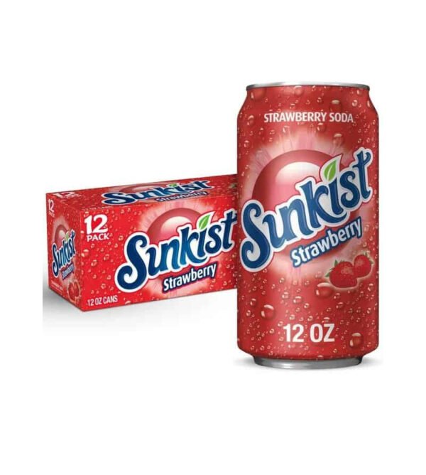 Sunkist Strawberry (12 x 355ml)