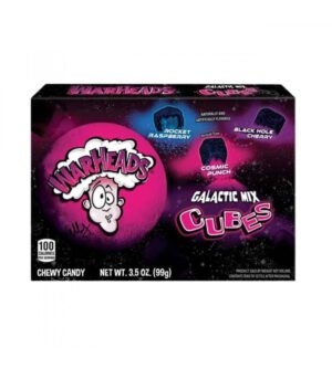 Warheads Galactic Mix Cubes (12 X 99G)
