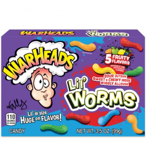 warheads lil worms 12 x 99g