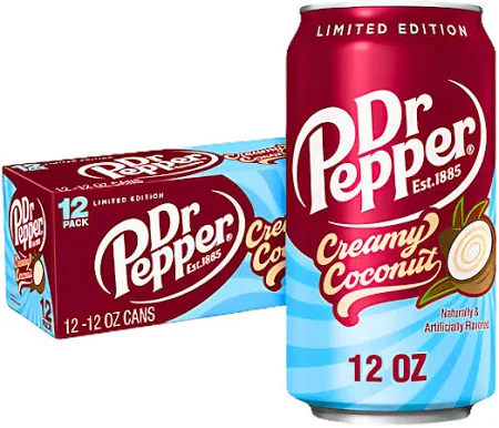 dr pepper creamy coconut