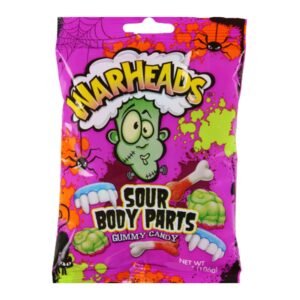 Warheads Sour Body Parts Candy (24 x 106g)