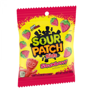 Sour Patch Strawberry Bags (12 x 102g)