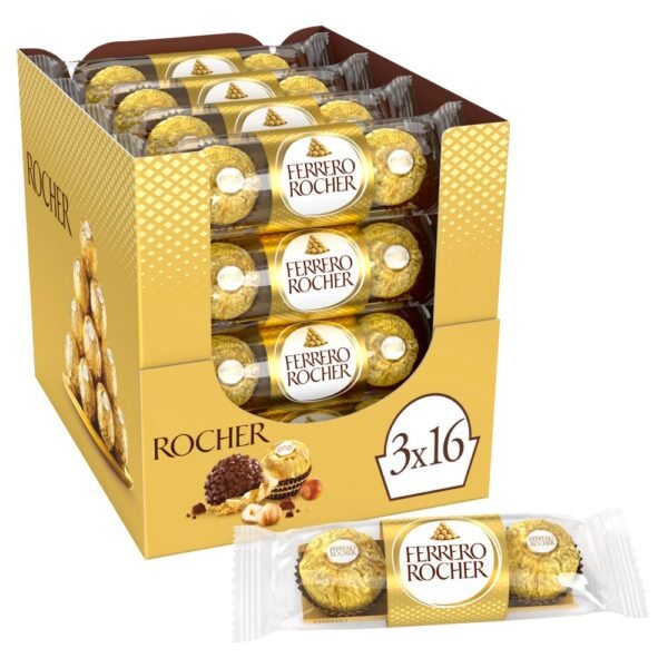 Ferrero Rocher Chocolate T3 (16 x 37.5g)