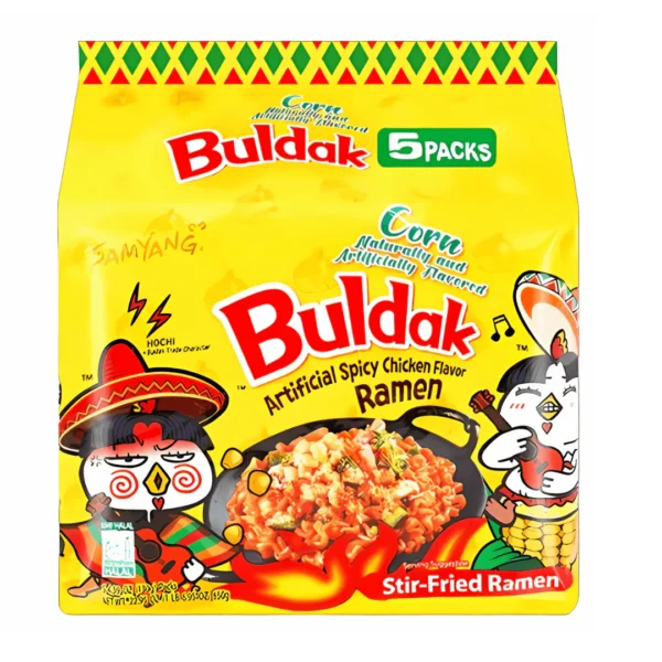 Samyang Buldak Corn (5 x 130g) - USA