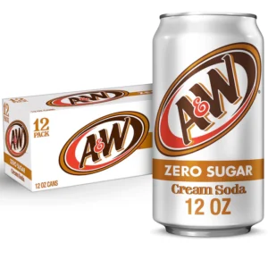 A&W Zero Cream Soda (12 x 355ml)