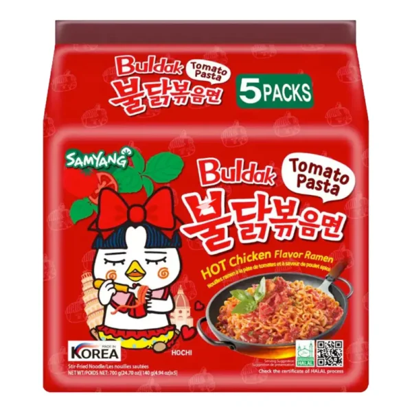 Samyung Buldak Tomato Pasta (5 x 140g)