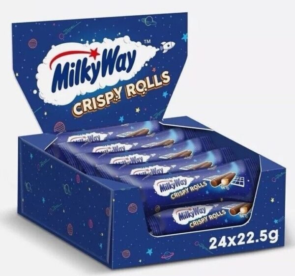 Milky Way Crispy Rolls (24 x 22.5g)