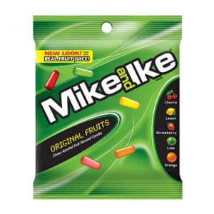 Mike and Ike Bag Original Fruit (12 x 141g)