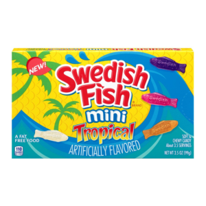 Swedish Fish Mini Tropical Theater Box (12 x 99g)