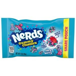 Nerds Gummy Clusters Very Berry Share Pouch (12 x 85g)