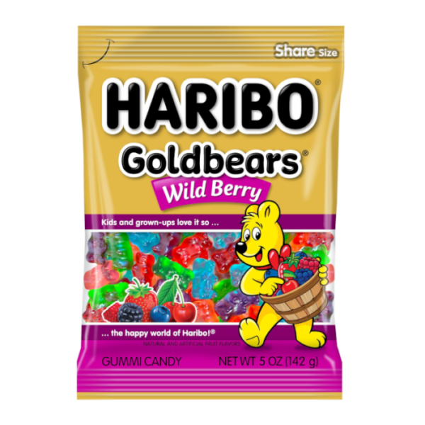 Haribo Goldbears Wild Berry (12 x 142g) - USA
