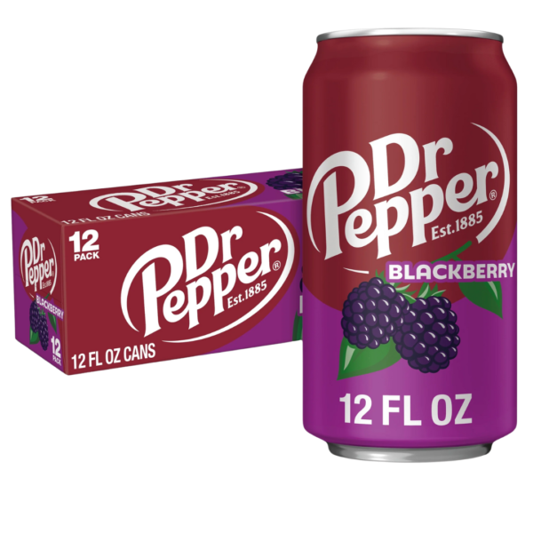 Dr-Pepper-Black-Berry-Soda-USA-12x355ml Dr Pepper Blackberry (12 x 355ml)