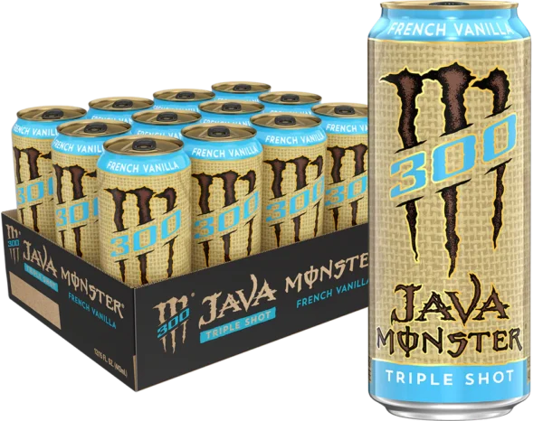 Monster Java 300 Triple Shot French Vanilla (12 x 443ml)