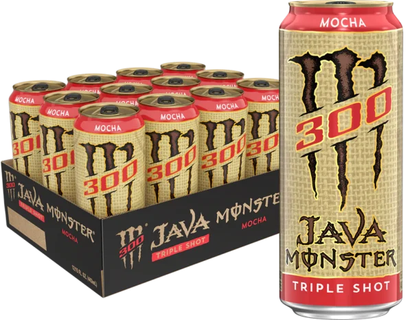 Monster Java 300 Triple Shot Mocha Moka (12 x 443ml)