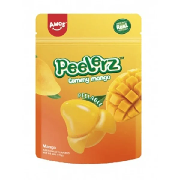 Amos Peelerz Gummy Mango (12 x 65g)