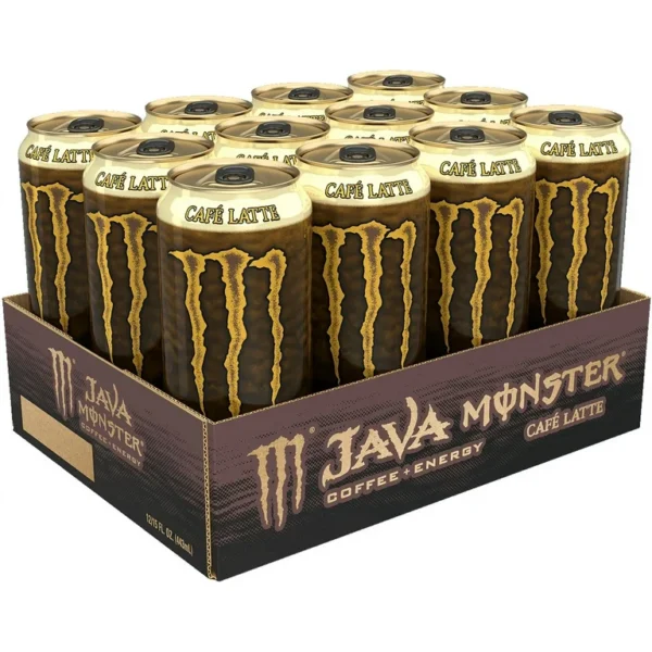 Monster Java Cafe Latte (12 x 443ml)