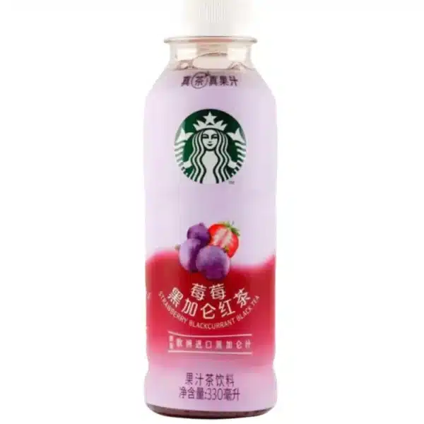 Starbucks Refreshers Strawberry Blackcurrant  Black Tea (15 x 330ml) - China
