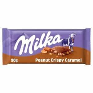 Milka Peanut Crispy Caramel (24 X 90G)