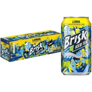 Brisk Lemon Iced Tea (12 x 355ml) - USA