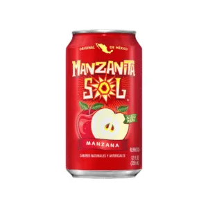 Manzanita Sol Apple Soda (12 x 355ml) - USA