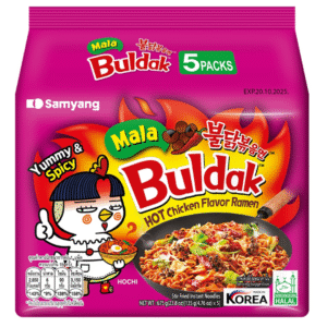 Samyang Buldak Hot Chicken Mala (5 x 135g)