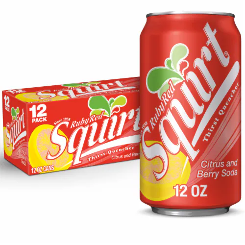 squirt citrus and berry soda Squirt Citrus and Berry Soda (12 x 355ml) - USA