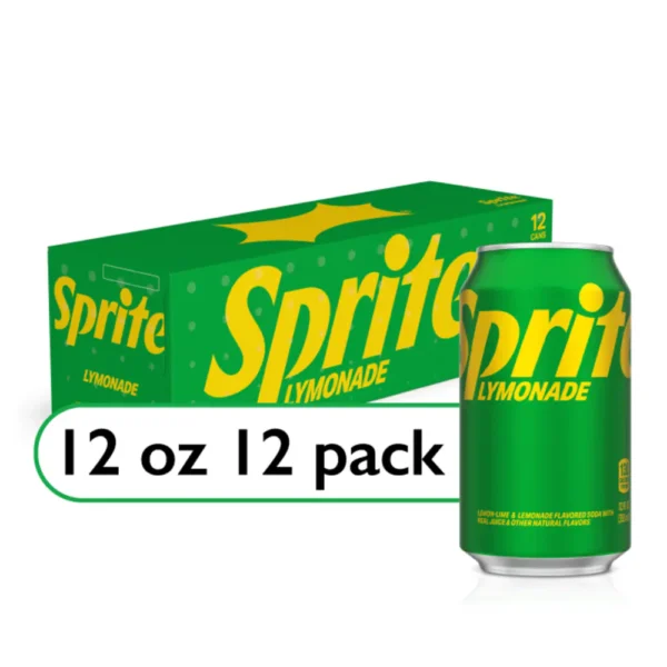 sprite lymonade Sprite Lymonade Soda(12 x 355ml)