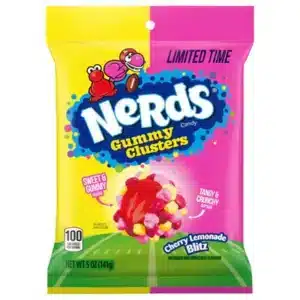 Nerds Limited Edition Cherry Lemonade Blitz Gummy Clusters (12 x  141g)