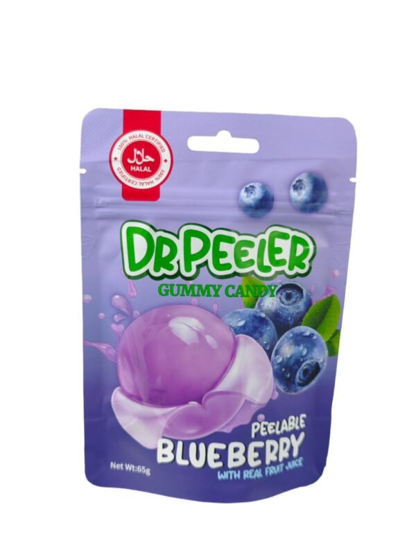 Dr Peeler Blueberry Peelable Gummy Halal (12 x 65g)