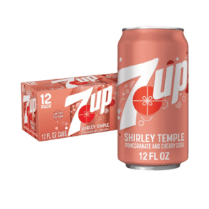 7 up shirley temple 7 UP Shirley Temple Pomegranate & Cherry Soda (12 x 355ml)