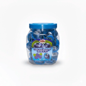 Jellylicious Blueberry Jelly Filled Gummy (50 x 18g) - Halal