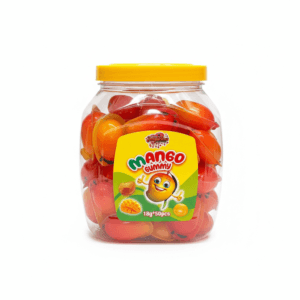 Jellylicious Mango Jelly Filled Gummy (50 x 18g) - Halal