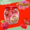 Jellylicious Raspberry Jelly Filled Gummy (50 x 18g) - Halal