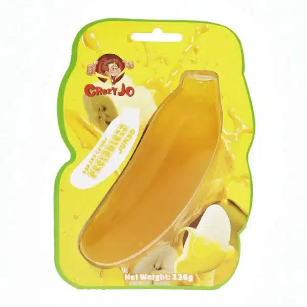 Crazy Jo Peelablezz Jumbo Banana Gummy (12 x 136g)