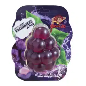 Crazy Jo Peelablezz Jumbo Grape Gummy (12 x 136g)