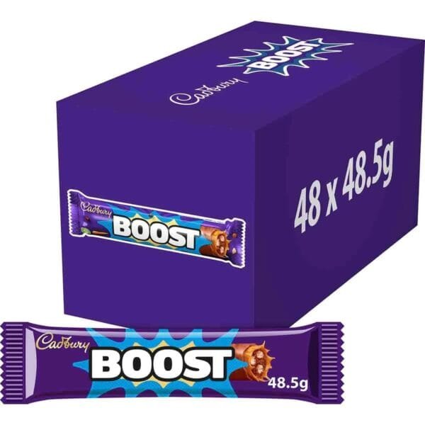 Cadbury Boost Chocolate Bar (48 x 48.5g)