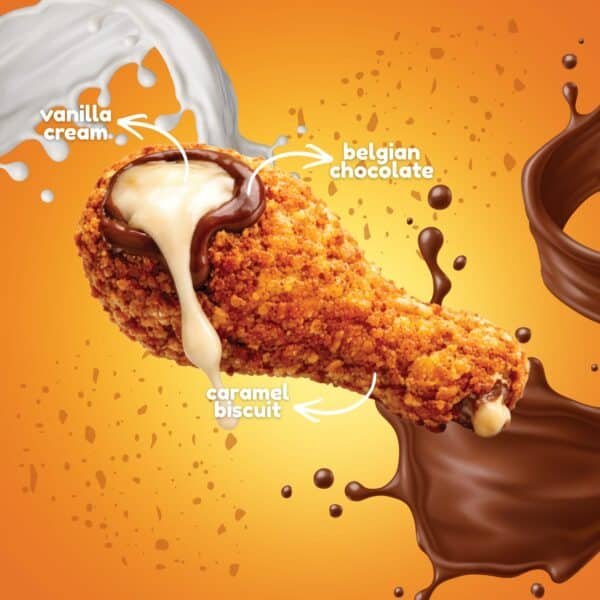 Crispy Cluck Crispy Cluck Fried Chicken Shaped Milk Chocolate with Milk Filling (48g)