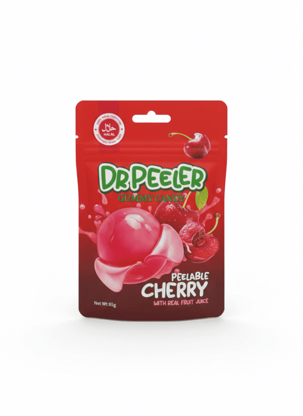 Dr Peelerz Cherry Dr Peeler Cheery Peelable Gummy Halal (12 x 65g)