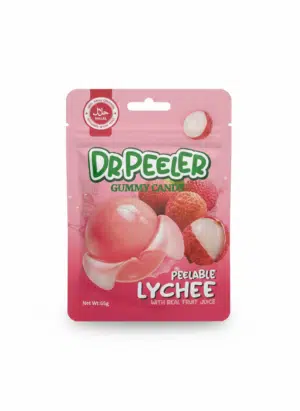 Dr Peeler Lychee Peelable Gummy Halal (12 x 65g)
