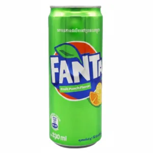Fanta Fruit Punch (12 x 320ml) - Malaysia