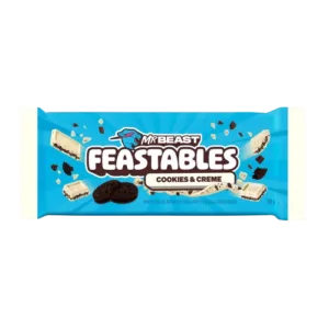 Mr Beast Feastables Cookies and Creme Chocolate (10 x 60g)