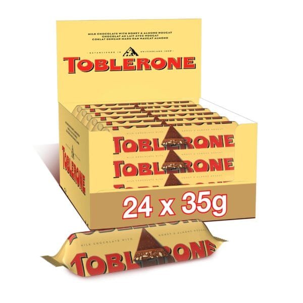 Toblerone Milka Chocolate (24 x 35g) Toblerone Milka Chocolate (24 x 35g)